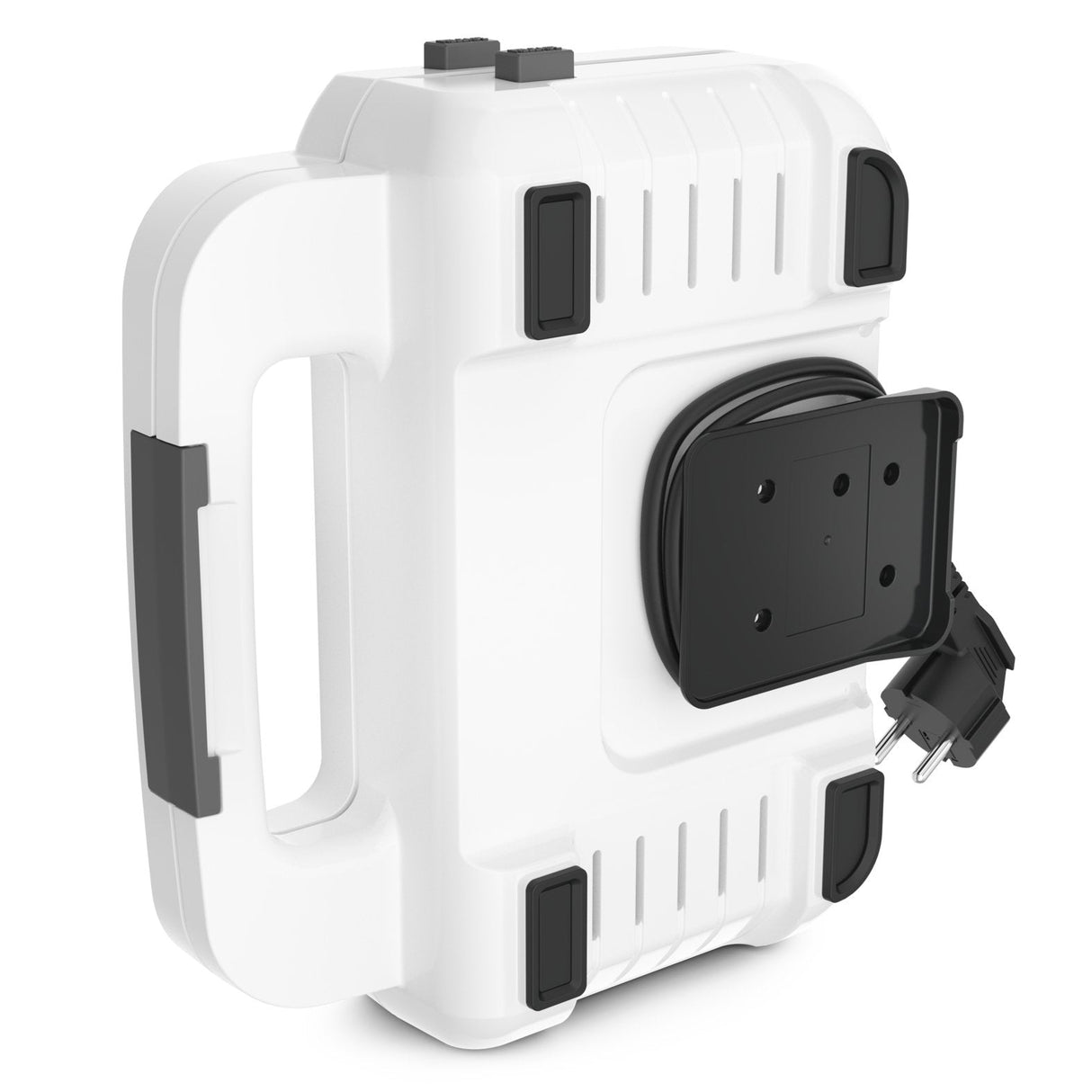 Sandwichera Tefal Snack Xl Sw7011, Blanco/Gris, 850 Vatios, Con 2 Juegos De Platos Sw 7011