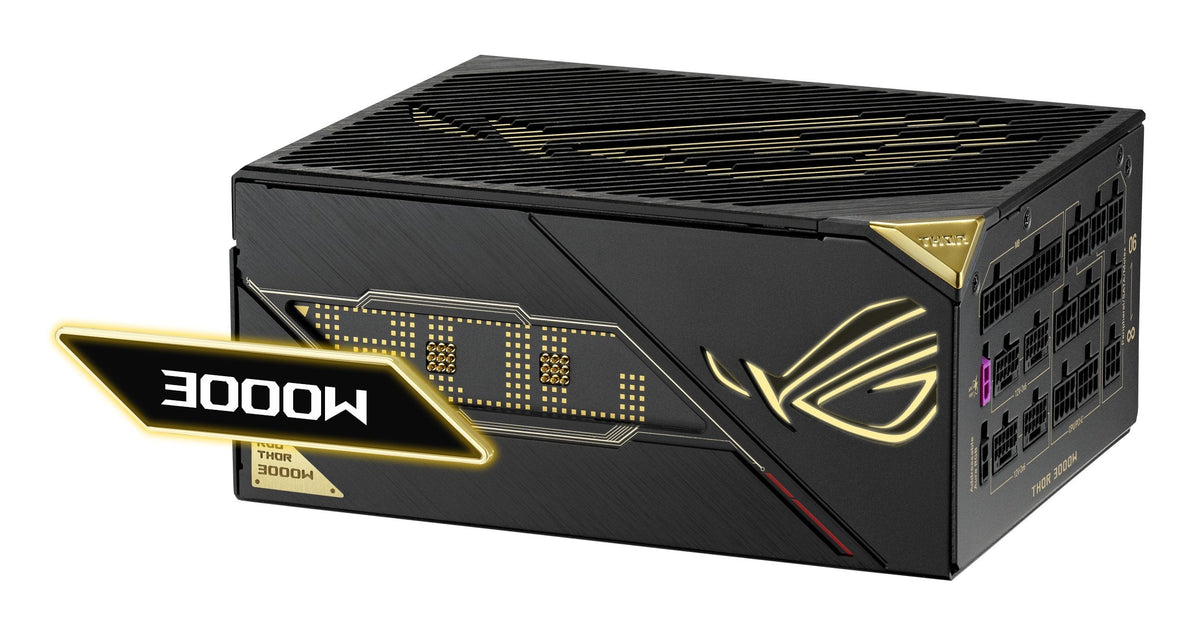 Asus Rog Thor 3000w Titanium Iii Edition 20 Unidad De Fuente De Alimentación 20+4 Pin Atx Atx Negro
