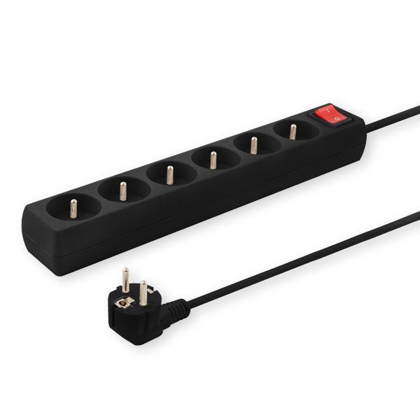 Regleta Savio Lz-02 Power Strip 5-Way 3m