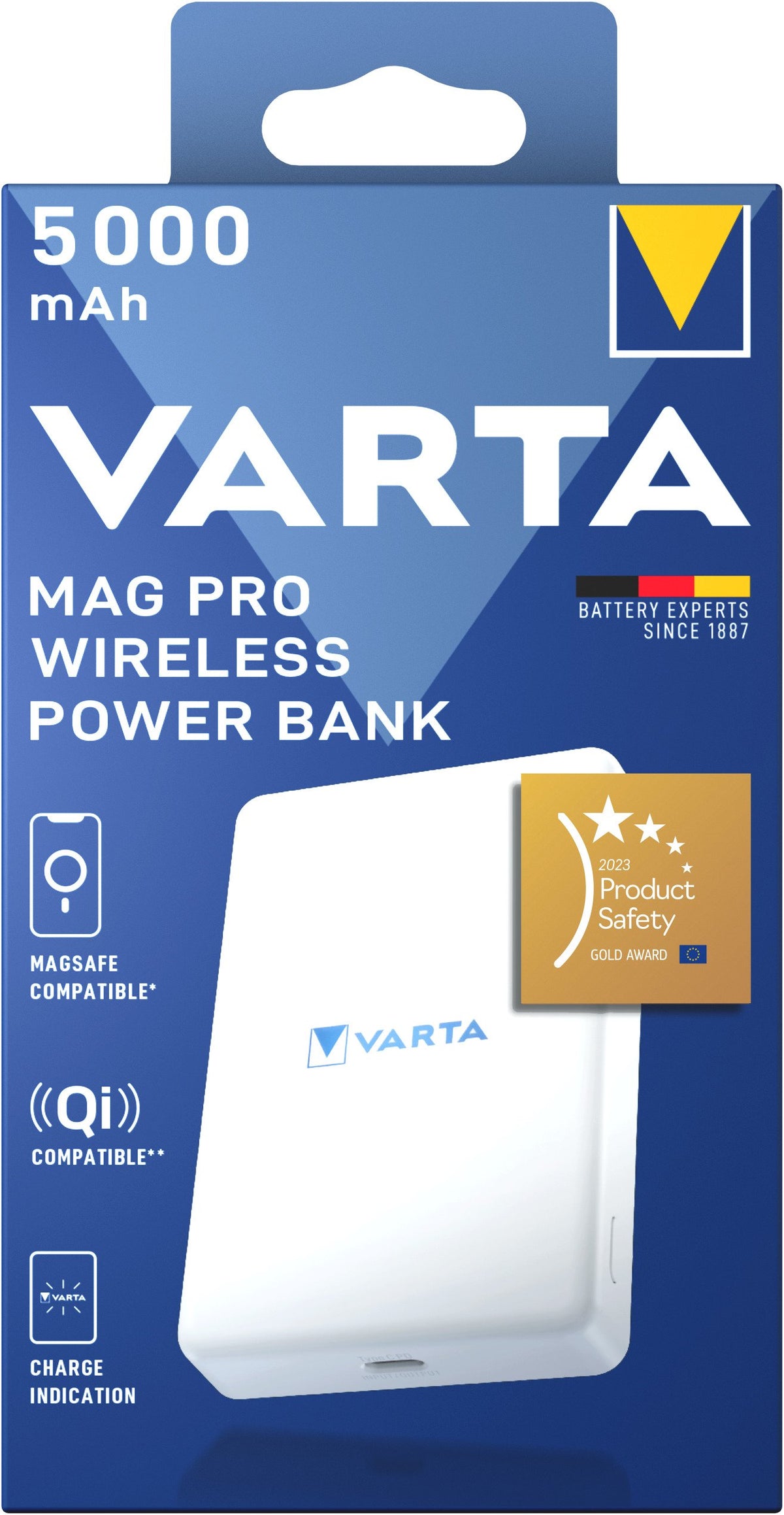 EAN 4008496082803 - Varta Mag Pro Wireless 5000 Polímero de litio 5000 mAh Blanco imagen 8