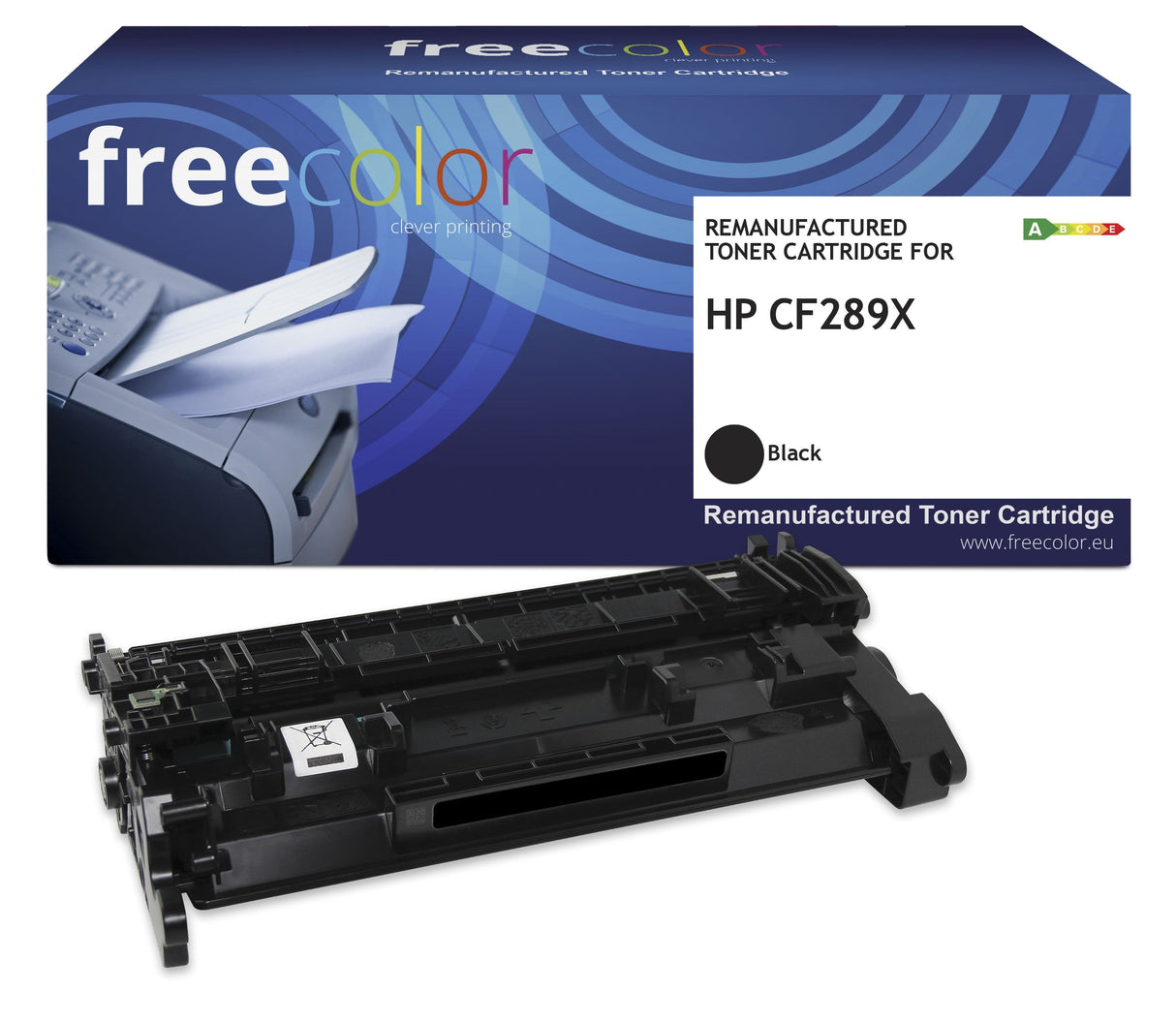 Freecolor Toner Hp 89x Cf289x Negro 10000 Copias Remanufactured