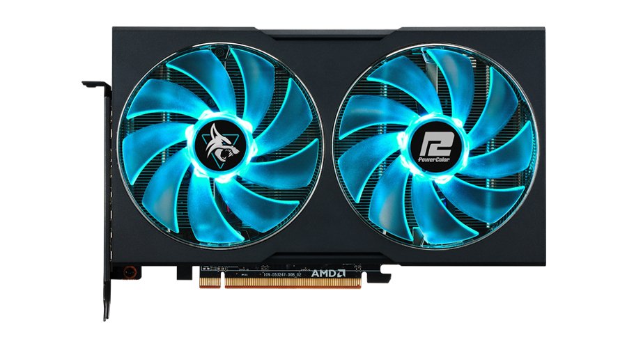 Tarjeta Gráfica Powercolor Rx 7600 Hellhound 8gb Ddr6 Hdmi + 3xdp