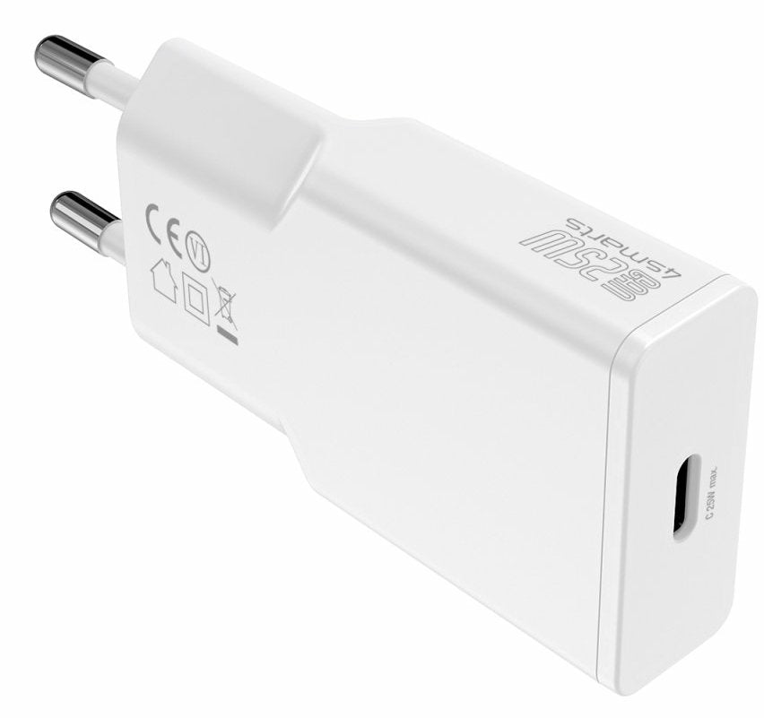 4smarts Netzladegert Pdplug Slim 25w Gan 1c. Wei