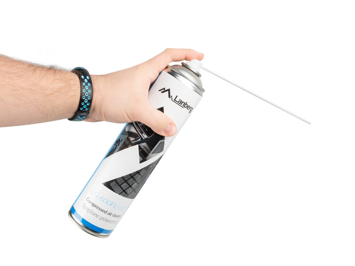 EAN 5901969429374 - Lanberg CG-600FL-001 limpiador de aire comprimido 600 ml imagen 1