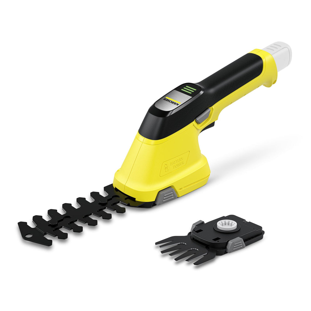 EAN 4054278963204 - Kärcher GSH 4-4 PLUS tijera de césped inalámbrica 8 cm 4 V Negro, Amarillo imagen 1