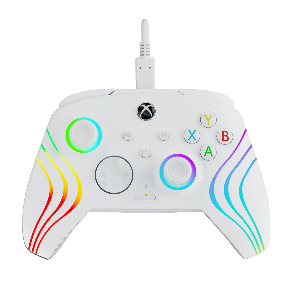 Controller Wired Afterglow Wave Blanco
