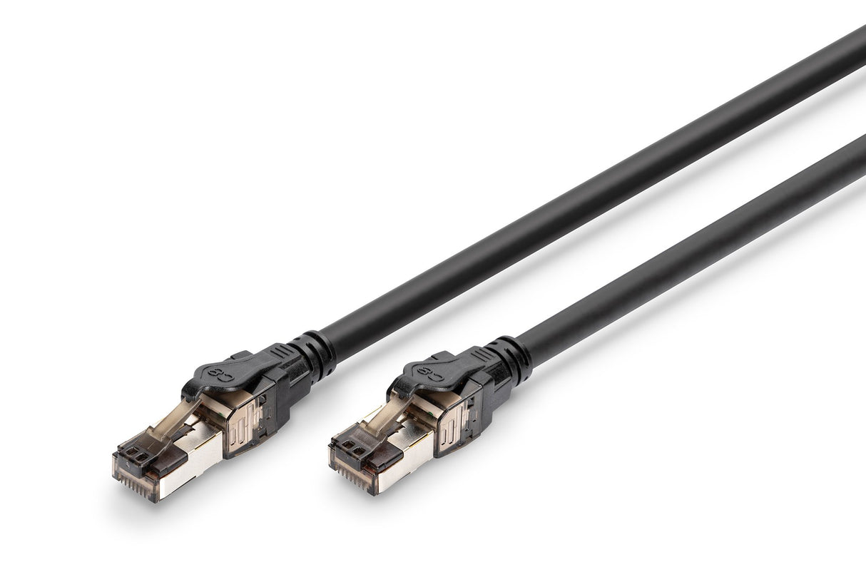 EAN 4016032499237 - Digitus DK-1843-010 cable de red Negro 1 m Cat8.1 S/FTP (S-STP) imagen 1
