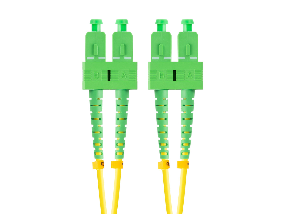 EAN 5901969430929 - Lanberg FO-SASA-SD11-0010-YE Cable de fibra óptica e InfiniBand 1 m SC Verde, Amarillo imagen 1