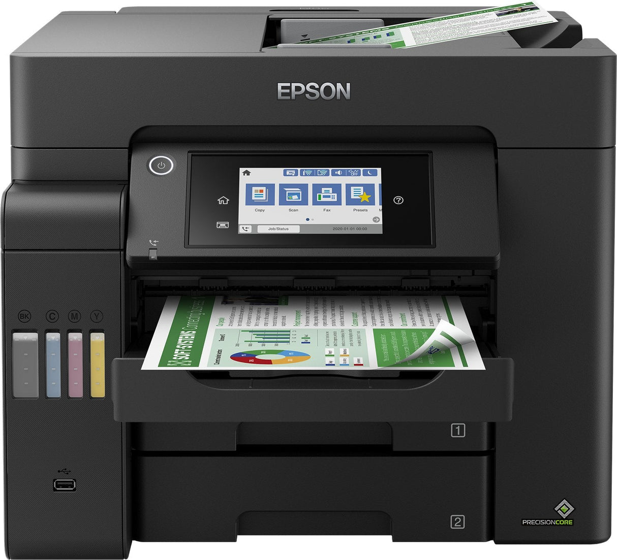 Impresora De Inyección De Tinta Multifunción Inalámbrica Epson L6550 Ecotank Its