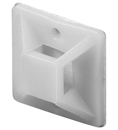 Goobay Self Adhesive Mount W/Eyelet 19x19 100pcs Bulk