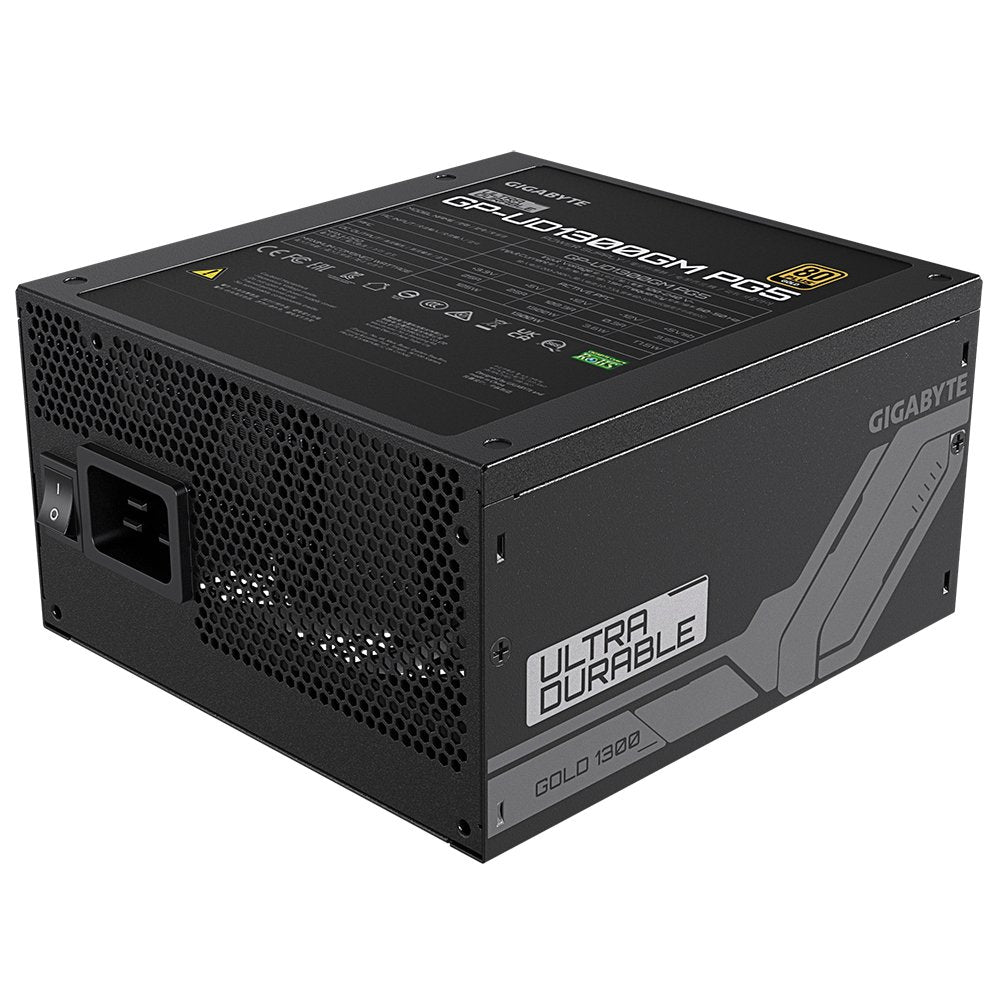 EAN 4719331553388 - GIGABYTE UD1300GM PG5 unidad de fuente de alimentación 1300 W 20+4 pin ATX ATX Negro imagen 4