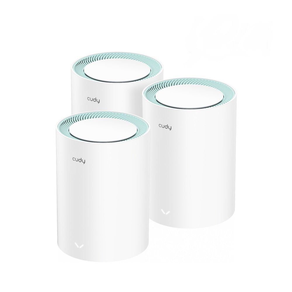 EAN 6971690792817 - Cudy M1300 3-PACK sistema Wi-Fi Mesh (Wi-Fi en malla) Doble banda (2,4 GHz / 5 GHz) Wi-Fi 5 (802.11ac) Bl imagen 1