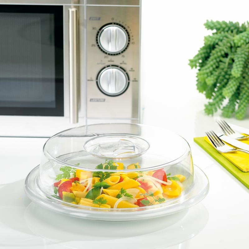 Emsa Micro Family Tapa , Ø 26cm, (Transparente, Para El Microondas)