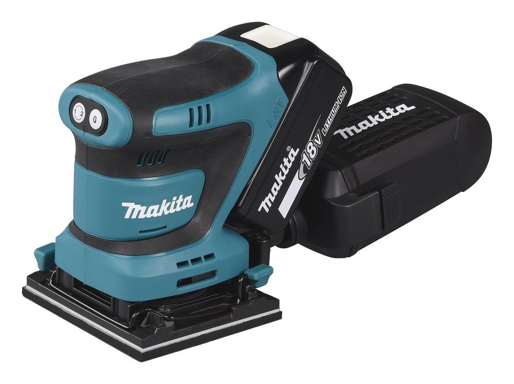 Lijadora Makita Dbo480z Portátil Lijadora Rotorbital 14000 Opm Negro, Azul 210 W