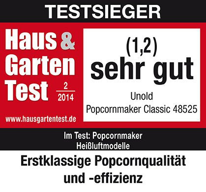 EAN 4011689485251 - Unold Classic palomitas de maiz poppers Rojo, Plata, Blanco 900 W imagen 8