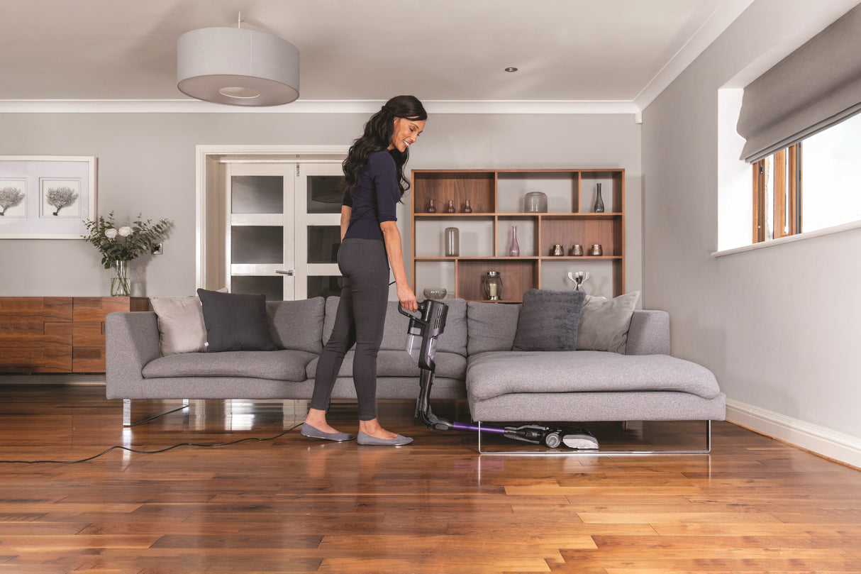 Shark Hz500eu Aspirador Broom Bagless 0.4 L 450 W Black, Purple