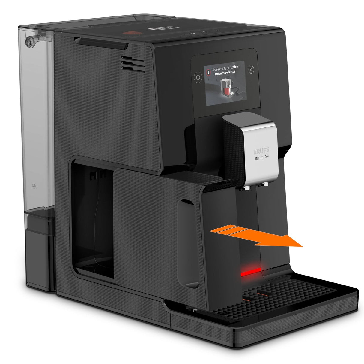 Cafetera Krups Ea873 Espresso, Superautomática Negro, Máquina Espresso, De Café Molido, Molinillo Integrado, 1450 W, Negro