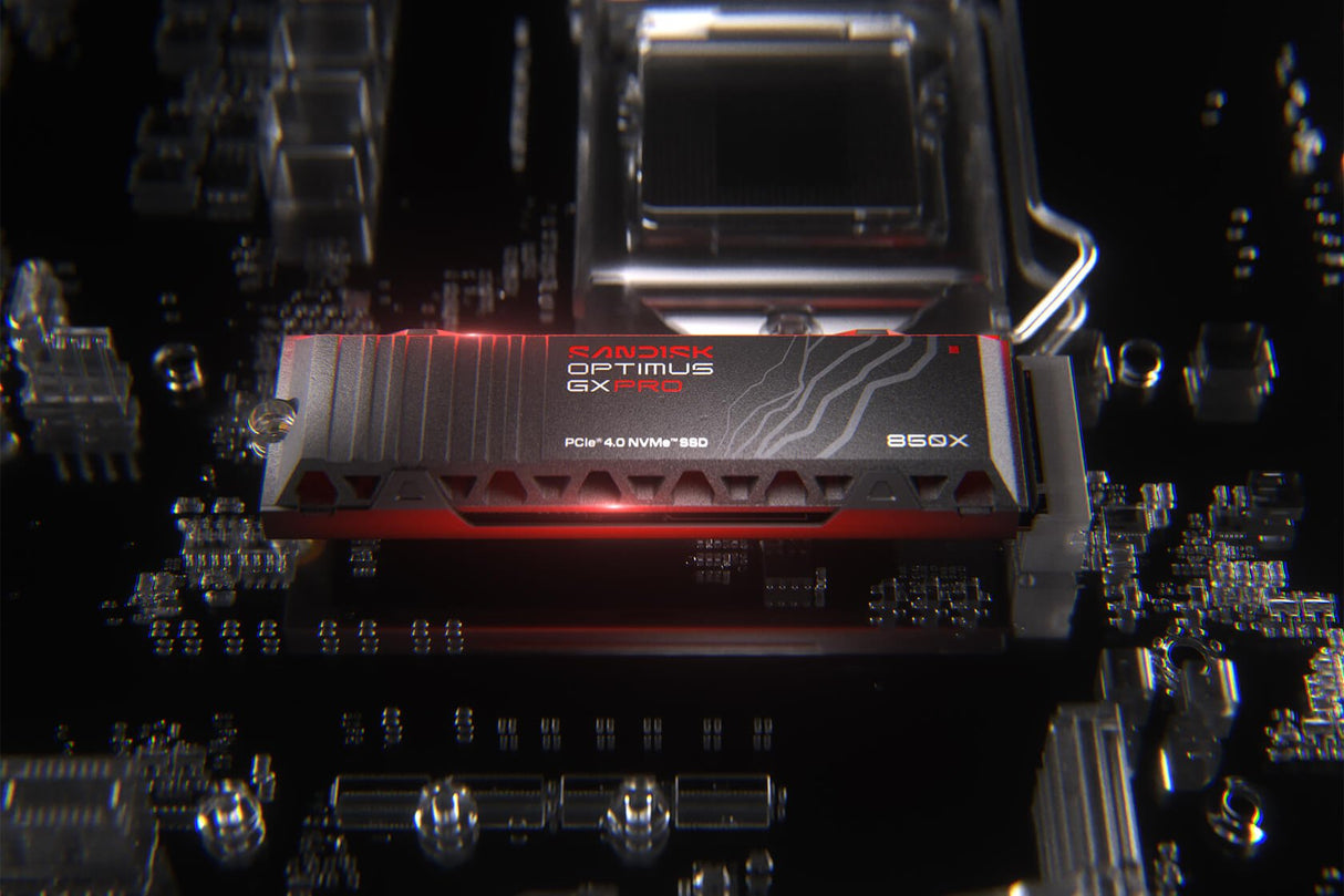 2 Tb Ssd Sandisk Optimus Gx Pro 850x Nvme Heatsink