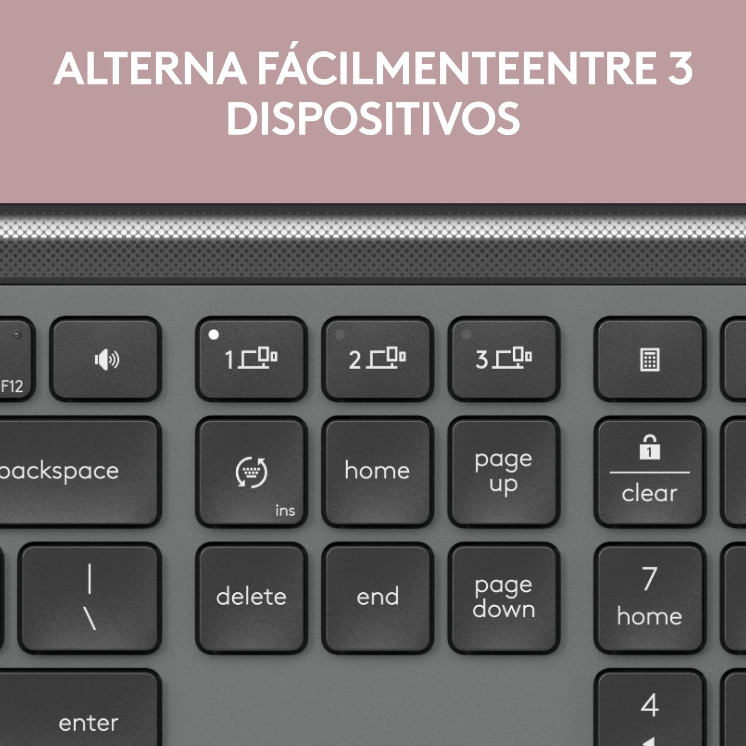 Teclado Español + Raton Logitech Mk950 Inalambrico 920-012486