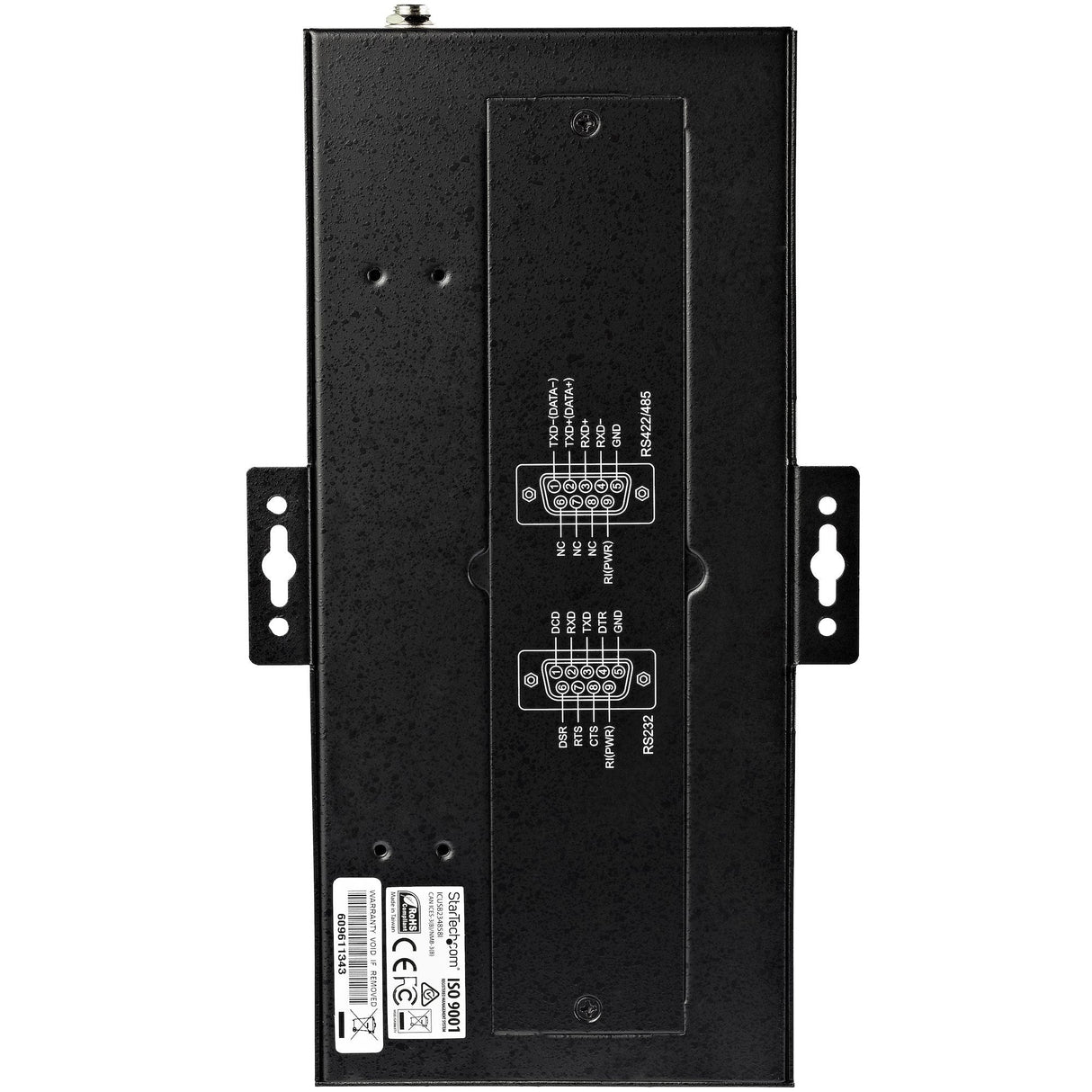 Startech.Com Adaptador Industrial Usb A 8 Puertos Serie Db9 Rs232 Rs422 Rs485 Con Protección Esd De 15kv - Cable Conversor Usb A Serial