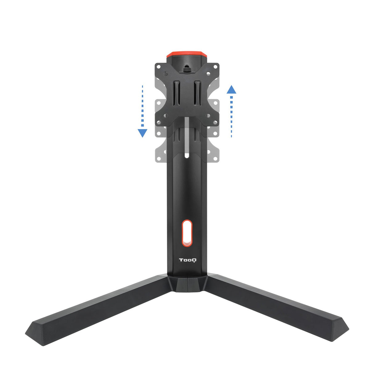EAN 8433281009738 - TooQ DB1401TN-B soporte para monitor 81,3 cm (32") Escritorio Negro, Rojo imagen 4