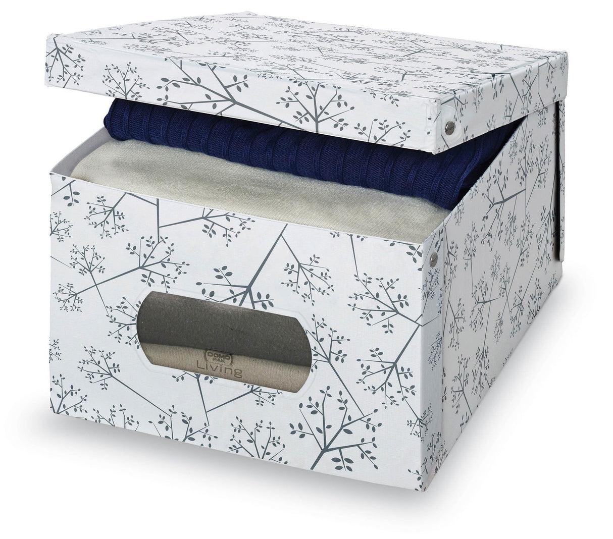 Caja Guarda Ropa Vinilo L Bon Ton 39x50x24cm
