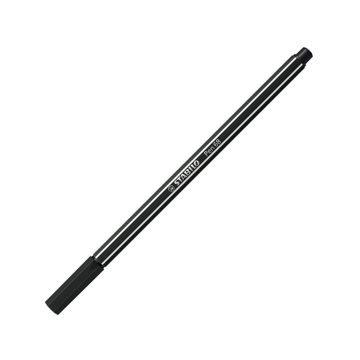 Stabilo Pen 68 Rotulador Negro -10u-