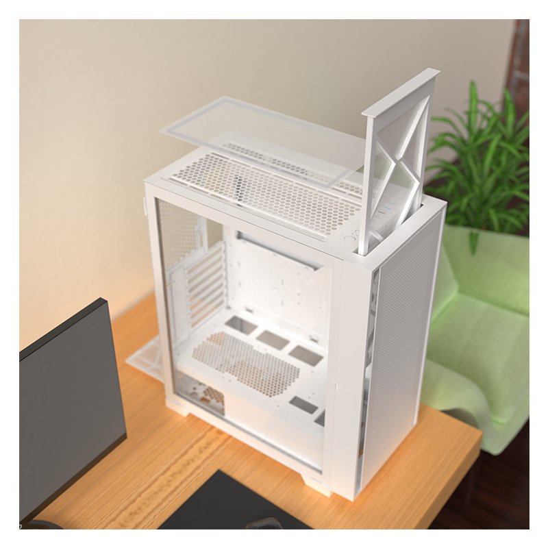 EAN 4710562749878 - Montech AIR 1000 LITE Midi Tower Blanco imagen 4