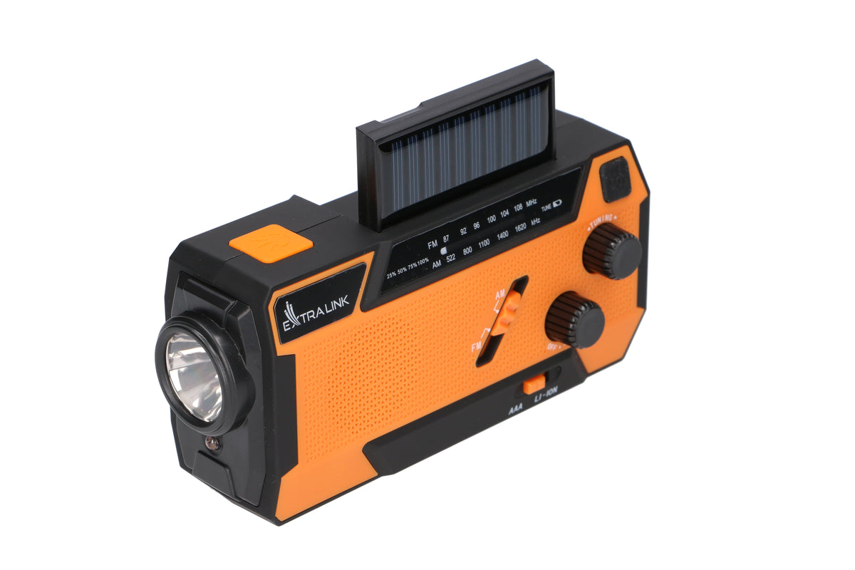 EAN 5904960293746 - Extralink RADIO AWARYJNE SOLARNE Z KORBKA DYNAMO POWERBANK 4000MAH Z LATARKA SOS SR-4000 Portátil Analógi imagen 20