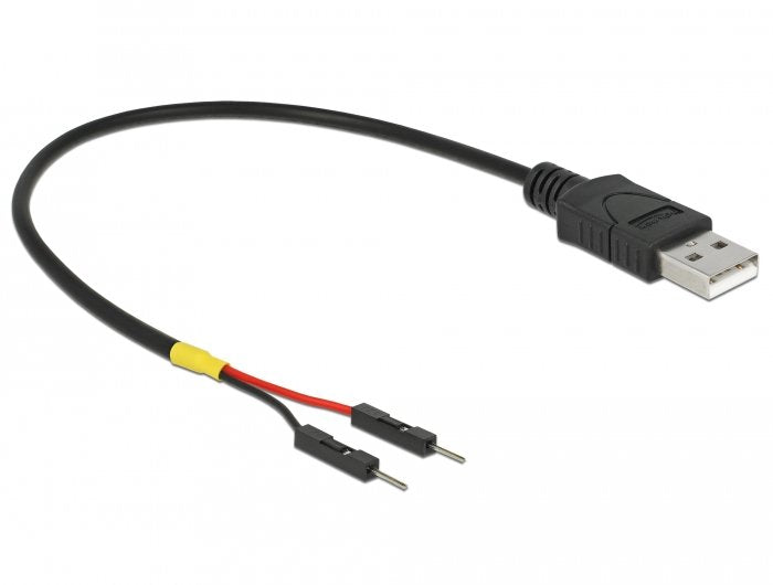 Cable De Alimentacion Delock Usb Typ-A --> 2x Hilos 20cm