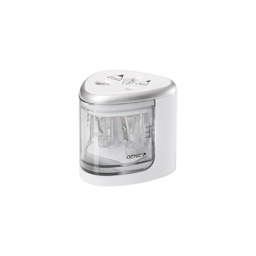 EAN 4015468125765 - Genie PS 120 Sacapuntas eléctrico Transparente, Blanco imagen 1