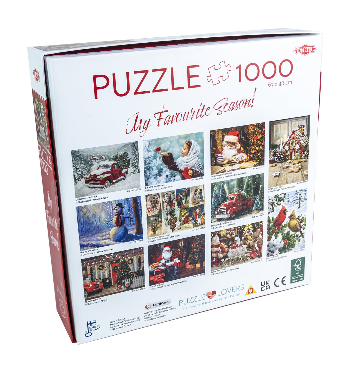 Puzzle 1000 Elementów Rodzina Pluszowych Misiów