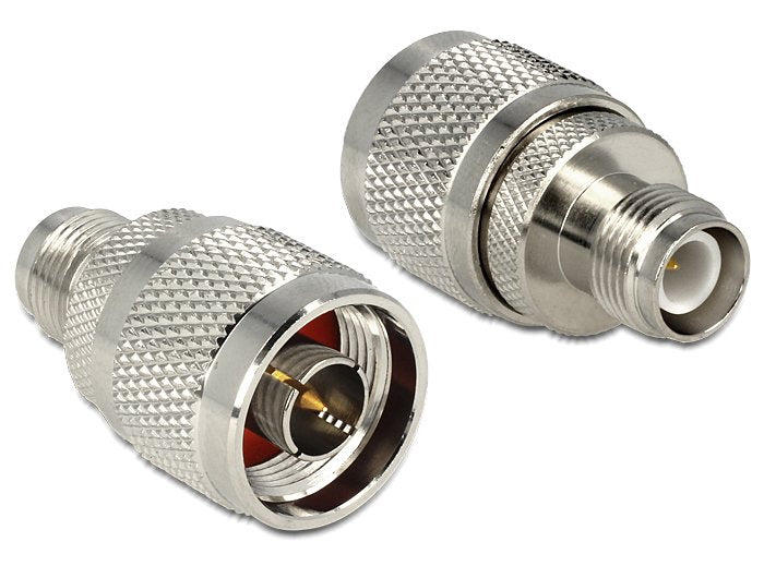 EAN 4043619888542 - DeLOCK 88854 cambiador de género para cable RP-TNC Níquel imagen 1
