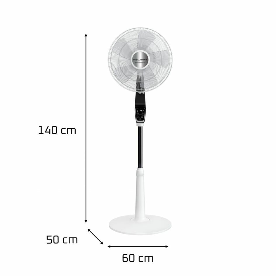 Ventilador Pie Rowenta Vu5690 Turbo Silence Extreme