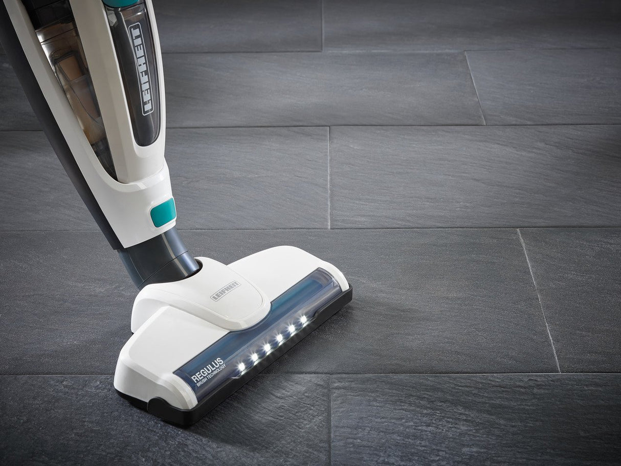 EAN 4006501119254 - Leifheit PowerVac 2in1 Aspiradora escoba 2 en 1 Batería Secar Ciclónico Sin bolsa Negro, Azul, Blanco imagen 35