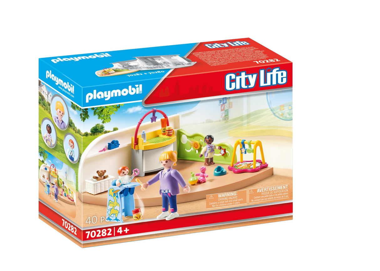 Playmobil - 70282 - Zona De Guardería Para Bebés