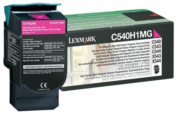 Lexmark Toner Magenta C540/543/544 Retornable *Alto Rendimiento*