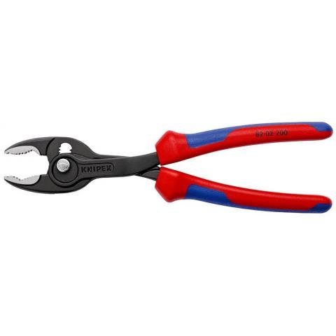 Alicates De Agarre Frontal Knipex Twingrip (Rojo Azul)