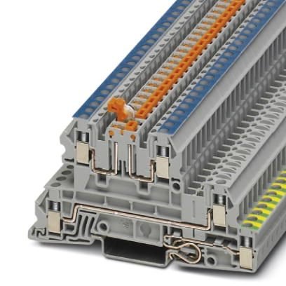 Phoenix 3076032 Uti 2,5-Pe L Ntb Borne De Instalación Multinivel