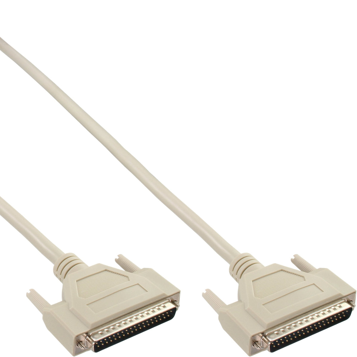 Cable De Extensión Serial Inline 37 Pines Db37 Macho A Macho Directo 2m