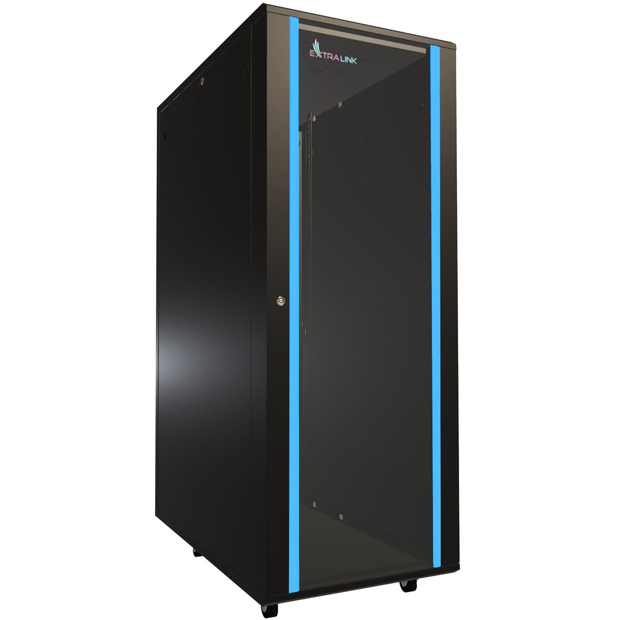 Extralink Armario 32u 600x1000 Standing Rackmount Cabinet Black