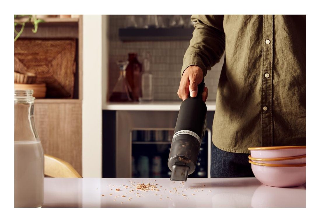 Kitchenaid 5kkvr100bm Aspiradora De Mano Negro Sin Bolsa