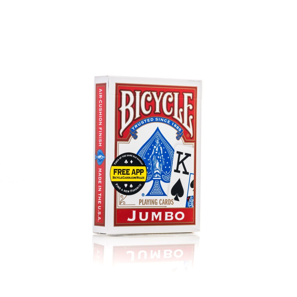 EAN 0073854600887 - Bicycle Jumbo Rider Back juego de cartas 56 pieza(s) imagen 1
