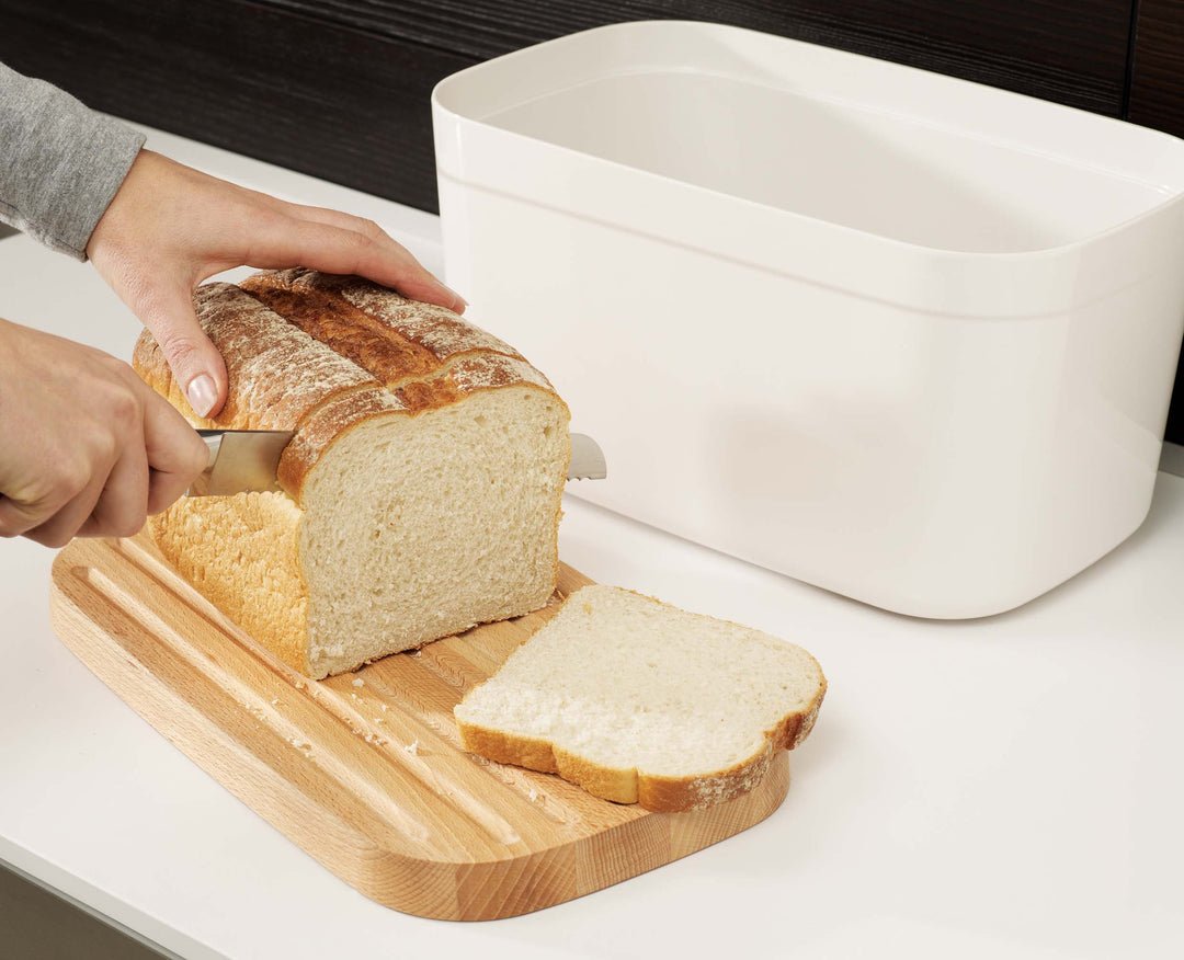 EAN 5028420810974 - Joseph Joseph Bread Bin panera Rectangular Blanco Bamboo, Plástico imagen 3