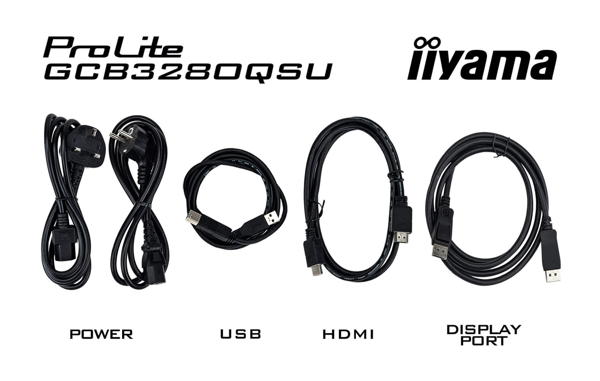 EAN 4948570125388 - iiyama G-MASTER GCB3280QSU-B2 pantalla para PC 80 cm (31.5") 2560 x 1440 Pixeles Dual QHD LED Negro imagen 12