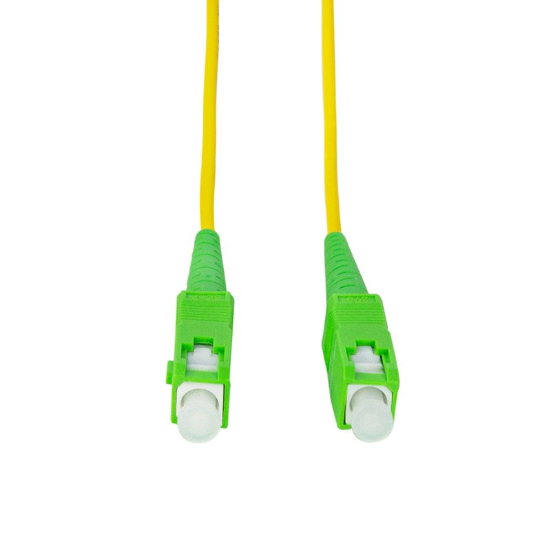 Logilink Fiber Simplex Patch Cord, Os2 Sm G.657.A2, Sc Apc To Sc Apc, 2 M