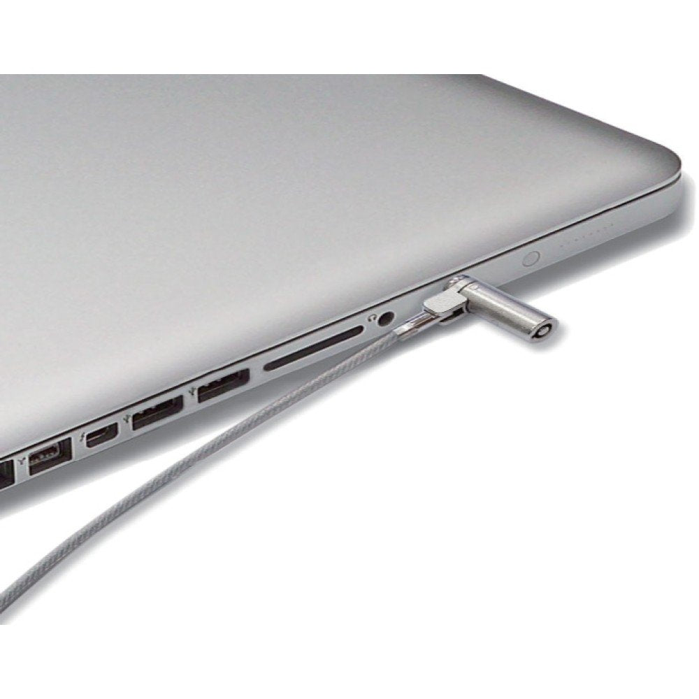 Techly Iq-Lok-13-Kt Cable De Seguridad Para Laptop Wedge-Lock Con Llave 1.8m