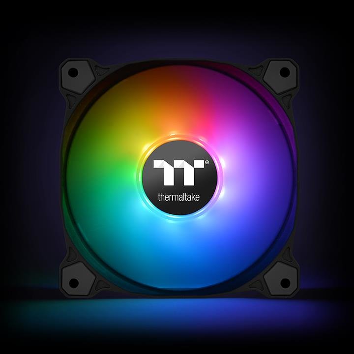 EAN 0841163000700 - Thermaltake Pure Plus 14 RGB TT Premium Edition Procesador Ventilador 14 cm Negro, Gris imagen 9