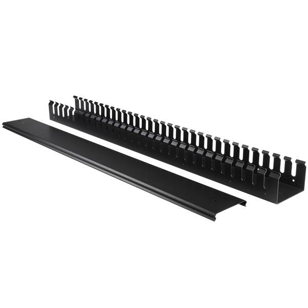 Startech.Com Gestor Organizador Vertical De Cableado Con Lengüetas - 0u - 91cm
