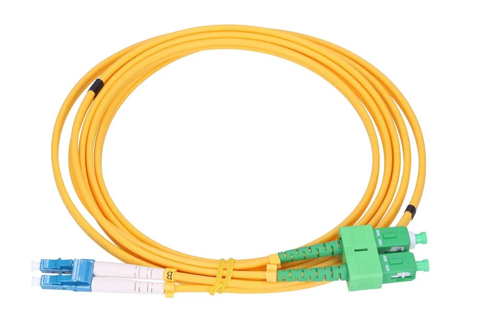 Extralink Cable Fibra Óptica Sc/Apc-Lc/Upc Sm G.652d Duplex 3.0mm 0.5m